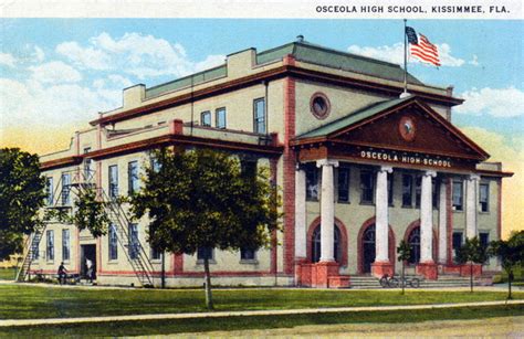 Florida Memory • Osceola High School - Kissimmee, Florida