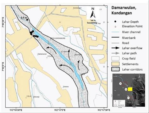 Formation of lahar corridors on medial slope at Damarwulan site | Download Scientific Diagram