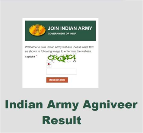 Indian Army Agniveer Result 2023 Out-Selection Merit List Pdf