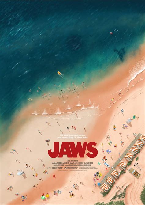 NEW VICE PRESS JAWS POSTER OF ICONIC SCENE WILL HAVE YOU SMILING LIKE A SON OF A BEACH — The ...