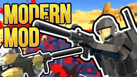 RAVENFIELD MODERN WEAPONS MOD | KNIFE TEC-9 DRAGUNOV SVD-63 SCAR-L | Ravenfield Build 3 Gameplay ...