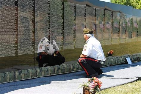 Vietnam Memorial Wall replica arrives this week | Serving Carson City ...