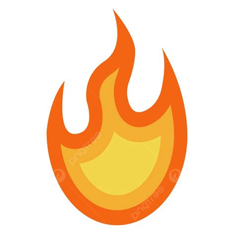 Symbols Of Heat And Danger Bonfires Campfires And Wildfires Vector ...