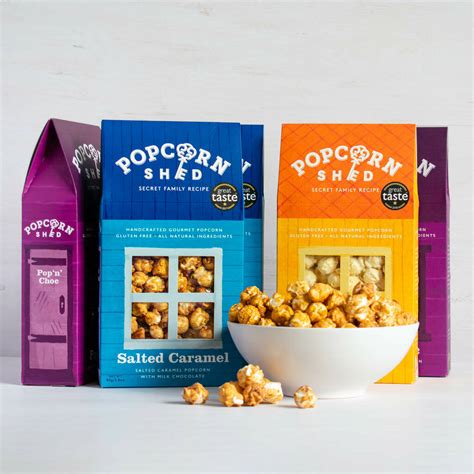 Popcorn Shed's Gourmet Popcorn Bestseller Bundle By Popcorn Shed | notonthehighstreet.com