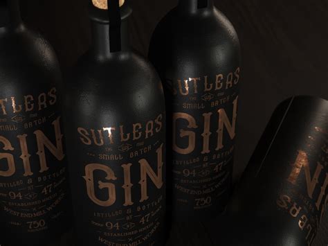 black gin on Behance