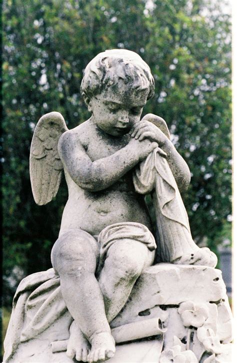 Angel Child Statue Cemetery Statues, Cemetery Art, Angel Statues ...