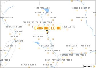 Campodolcino (Italy) map - nona.net