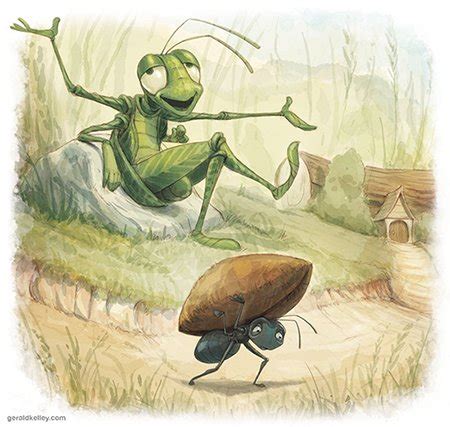 The Memorable Ants and the Grasshopper Story - 1 Lesson on Preparedness