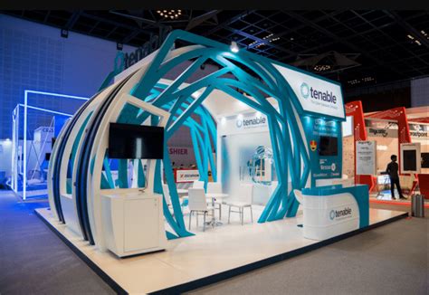 Futuristic Exhibition Stand Design - Markable General Trading LLC