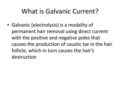 PPT - Galvanic Current PowerPoint Presentation, free download - ID:6670597