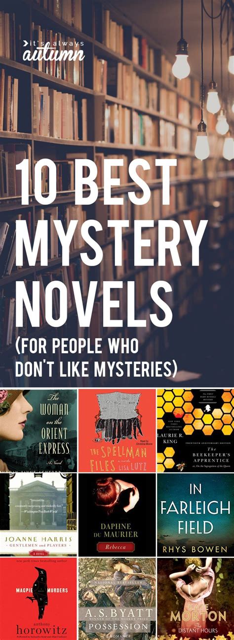 10 best mystery novels (for people who don't love mysteries) - It's ...