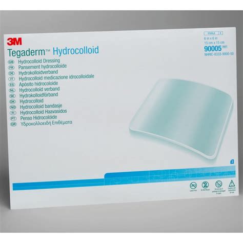 Tegaderm Hydrocolloid Dressing 15cm x 15cm Square