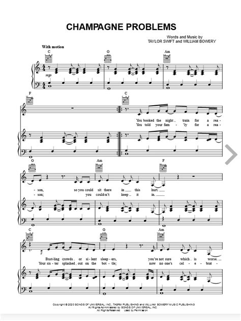 Champagne Problems Piano Sheet Music - Cool Product Assessments ...