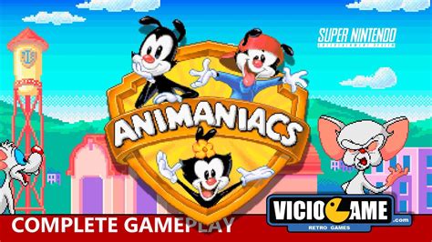 🎮 Animaniacs (Super Nintendo) Complete Gameplay - YouTube