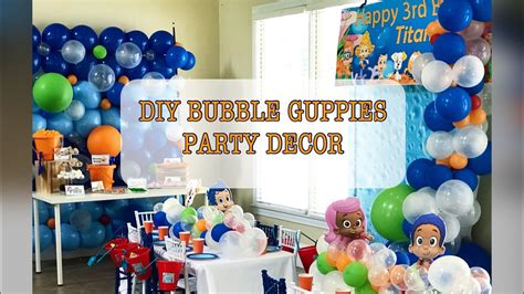 Bubble Guppies 1st Birthday Party - Birthday Cake Images