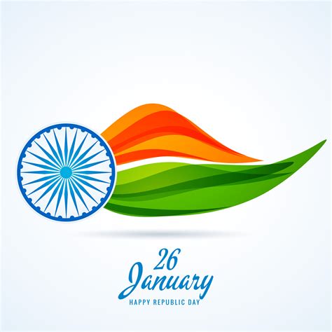 indian republic day background vector design illustration - Download ...