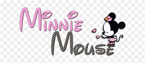 Pink Minnie Mouse Logo Png Pink Minnie Mouse Logo - Cartoon ...