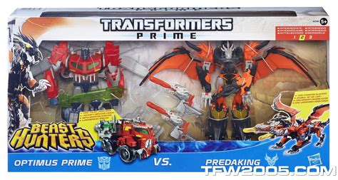 Voyager Class Optimus Prime vs Predaking 2 Pack - Transformers News ...