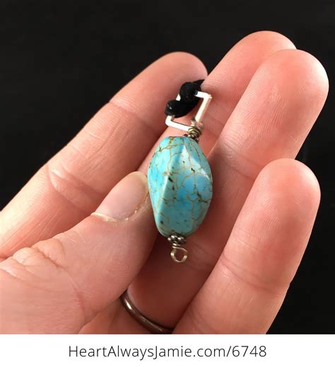 Turquoise Stone Jewelry Pendant Necklace #3QCb6cgaL18