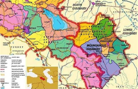 Karabakh Map - Karabakh • mappery