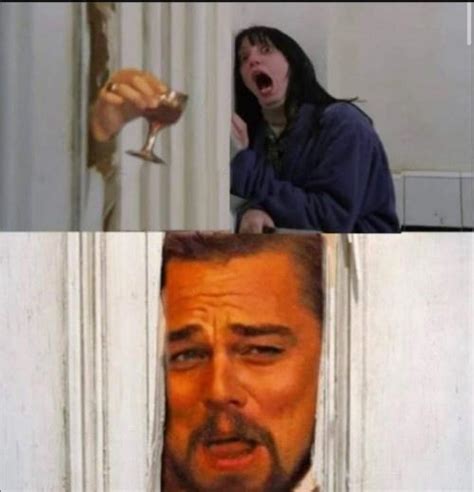 Leonardo DiCaprio - Shining - Scream - Memes