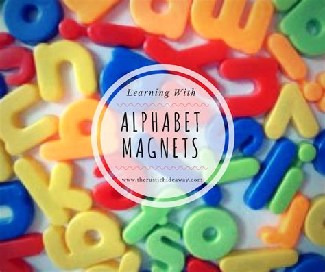 Learning with Alphabet Magnets: Prepping for Preschool