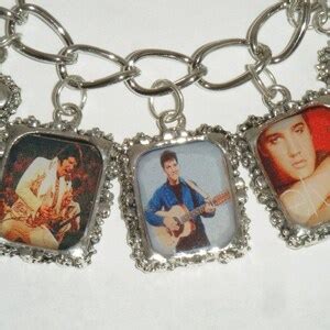 Elvis Charm Bracelet Altered Art - Etsy