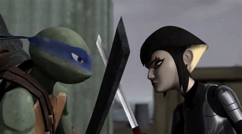 Image - TMNT 2012 Karai Vs Leo.png | TMNTPedia | FANDOM powered by Wikia