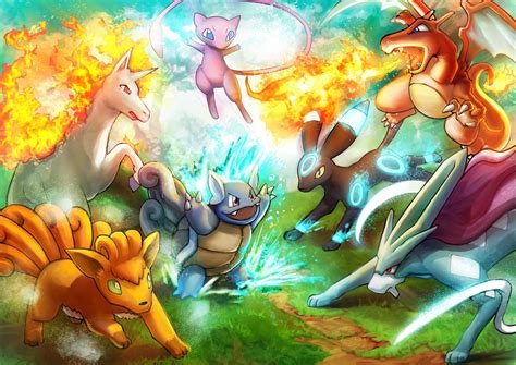 The Forest Pokemon Showdown by Gevurah-Studios on DeviantArt