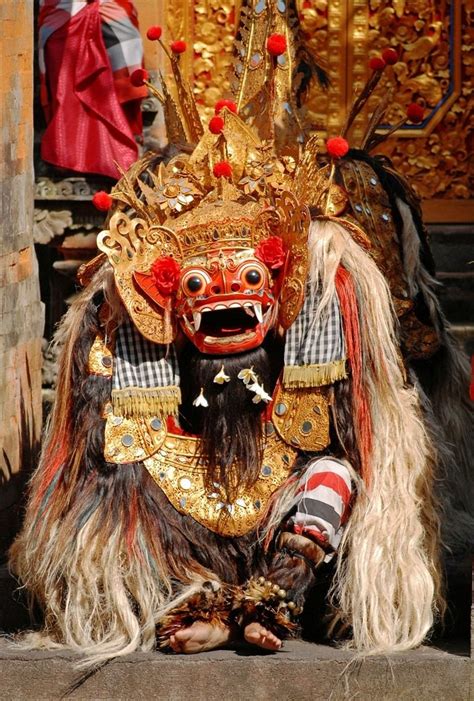 A Barong in a Balinese dance Balinese, Barong Bali, Mask Dance, Bali Hai, Art And Hobby ...