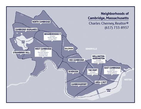 Map of Cambridge Neighborhoods | Cambridge, Massachusetts Map