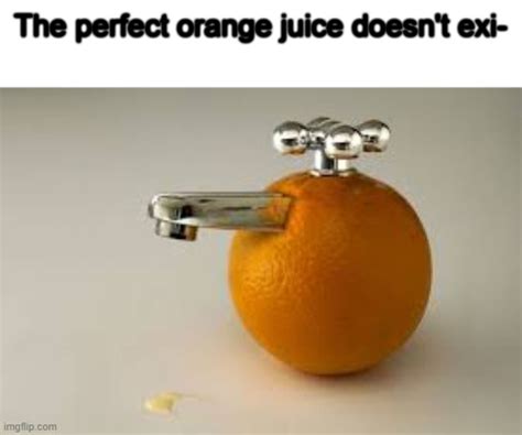 The perfect orange juice be like - Imgflip