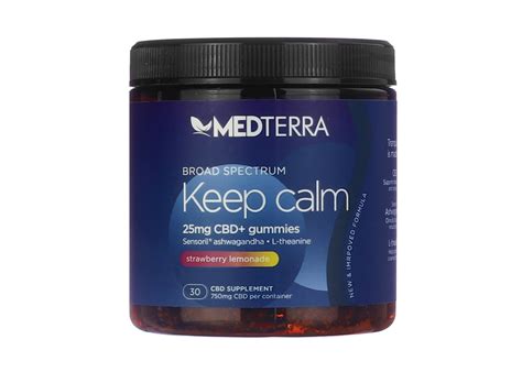 Medterra Keep Calm Gummies | CBD Gummies