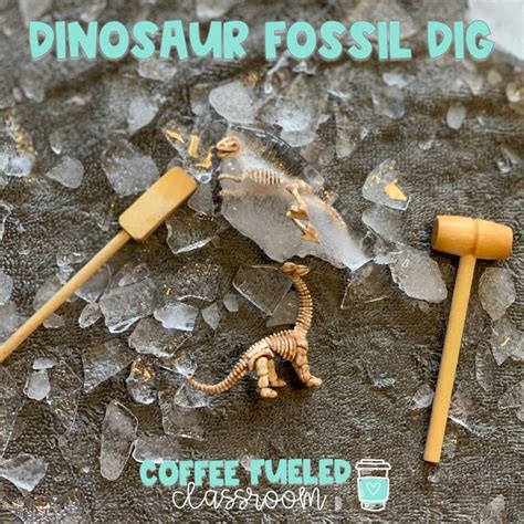 Dinosaur Fossil Dig Activity - Coffee Fueled Classroom