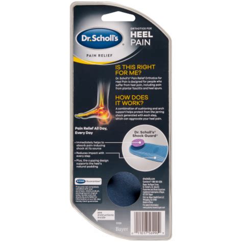 Dr. Scholl's Women's Heel Pain Relief Orthotics, 1 ct - Ralphs