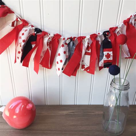 Canada party, Canada party decor, Canada day decor, Canada day banner, Canada day garland ...