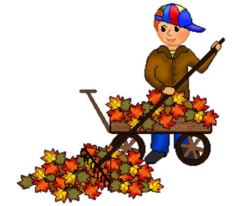 Leaf Raking Clipart | Free download on ClipArtMag