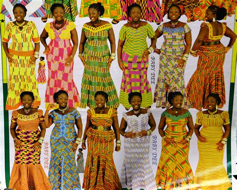 Examples of clothing available through Ghanaian sewing centers - I ...