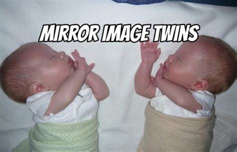 Do You Have Mirror Image Twins? (Here's how you know) - Dad's Guide to ...