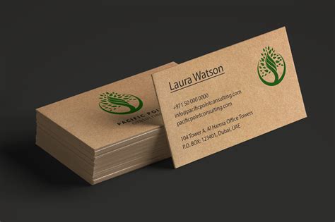 Eco-Friendly business cards 250 QTY – Spectrum Sustainable Printing Solutions Online Store