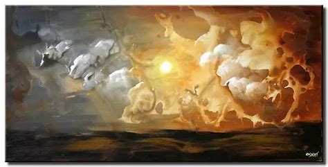 modern abstract landscape painting on canvas original beautiful wall ...