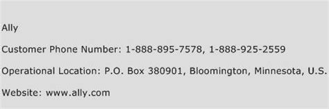 Ally Contact Number | Ally Customer Service Number | Ally Toll Free Number