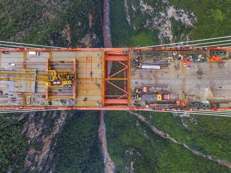 World's Highest Bridge Opens to Traffic in Remote China - NBC News