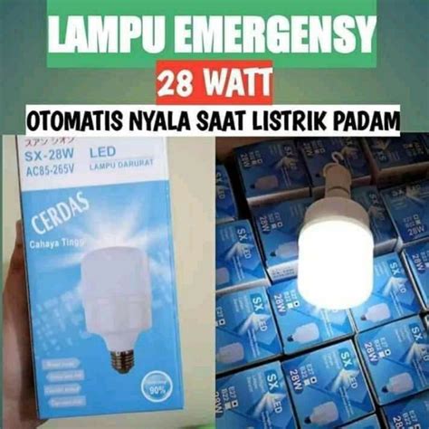 Jual lampu emergency | Shopee Indonesia