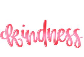 Download kindness - graphics - calligraphy png - Free PNG Images | TOPpng