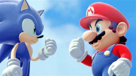 mario and sonic on Tumblr