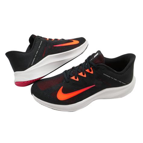 Nike Quest 3 Black Total Orange CD0230011 - KicksOnFire.com