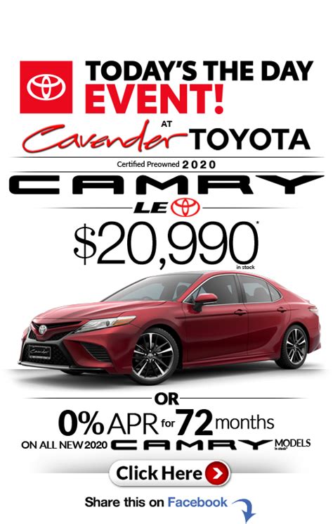 New Toyota Specials in San Antonio | Cavender Toyota Serving Boerne