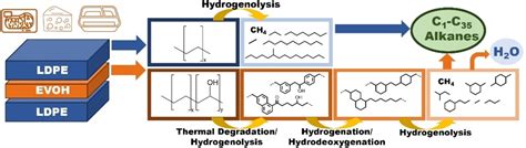 Hydrogenolysis of Poly(Ethylene‐co‐Vinyl Alcohol) and Related Polymer Blends over Ruthenium ...