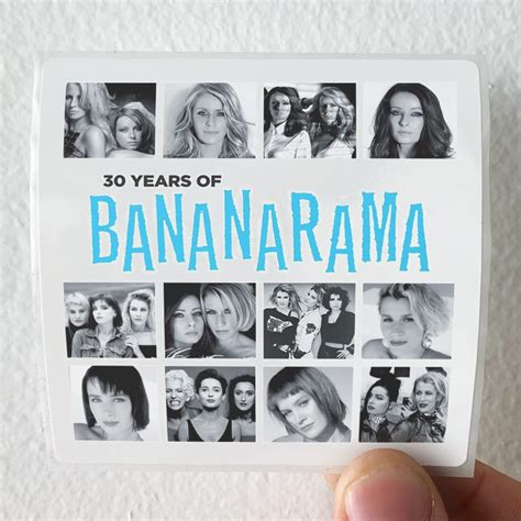 Bananarama 30 Years Of Bananarama Album Cover Sticker